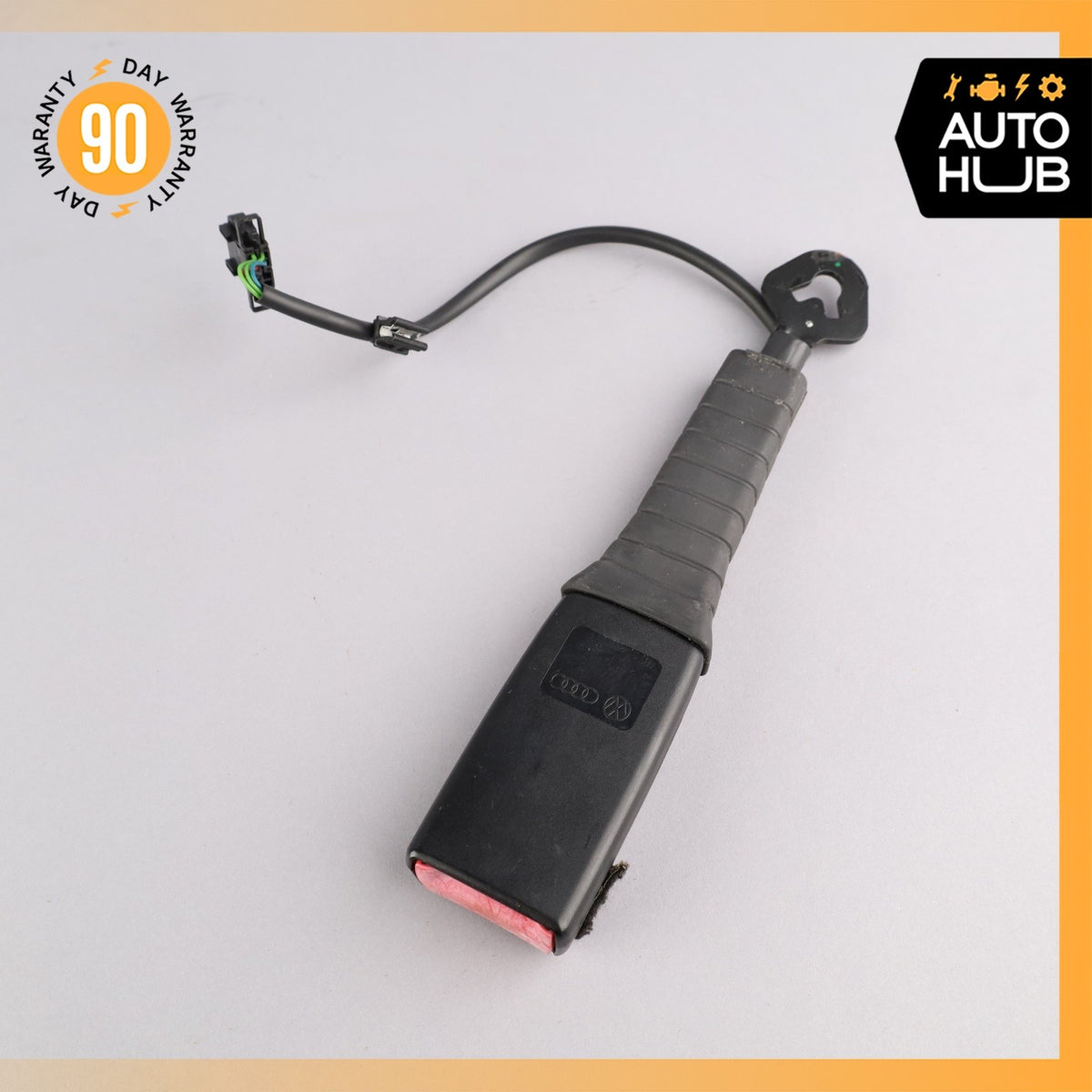 Audi B8 S4 A4 Front Left or Right Seat Belt Buckle Black 8K0857755G OEM - photo 7