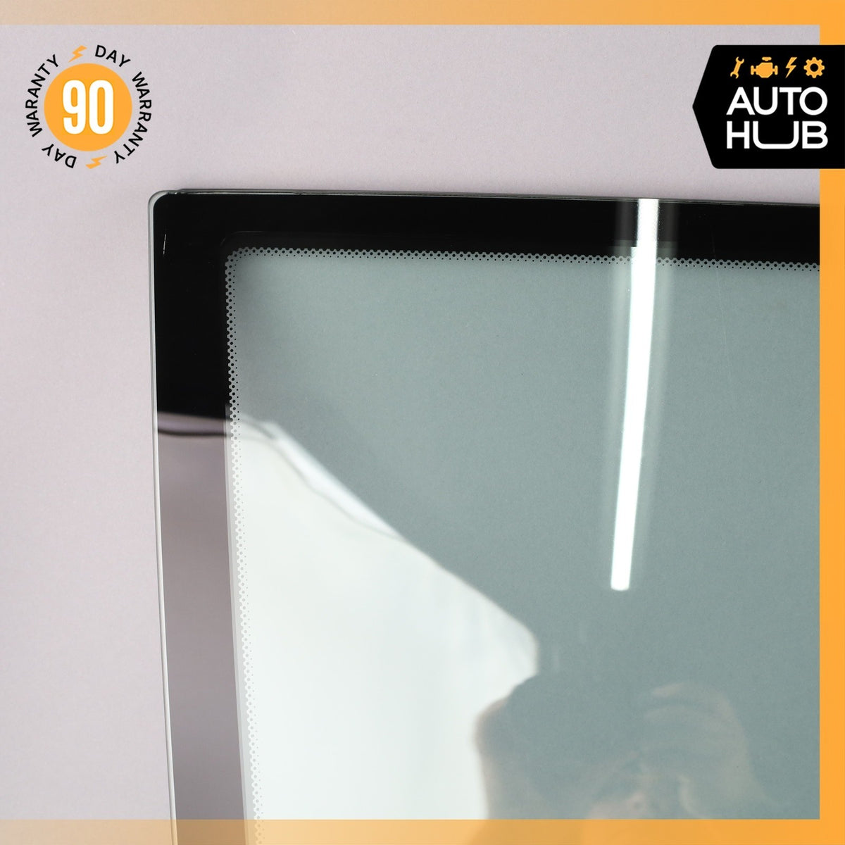 93-99 Mercedes W140 CL600 S500 Coupe Front Right Side Door Window Glass OEM - photo 3