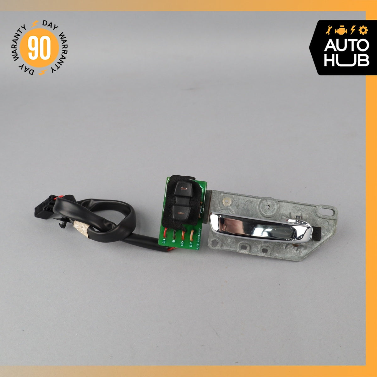 00-09 Bentley Arnage Front Right Interior Door Release Handle w/ Switch OEM - photo 2