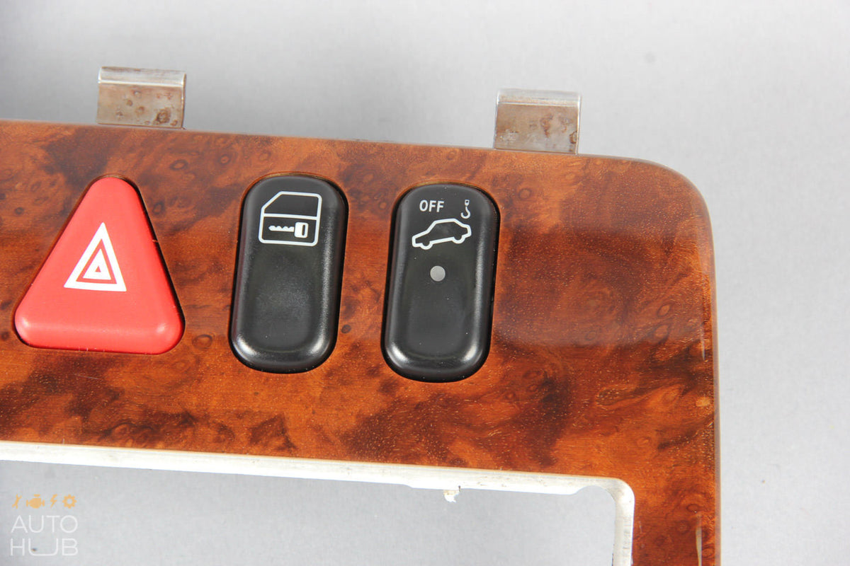 98-02 Mercedes W208 CLK320 CLK430 Center Console Dashboard Control Panel Trim - photo 3