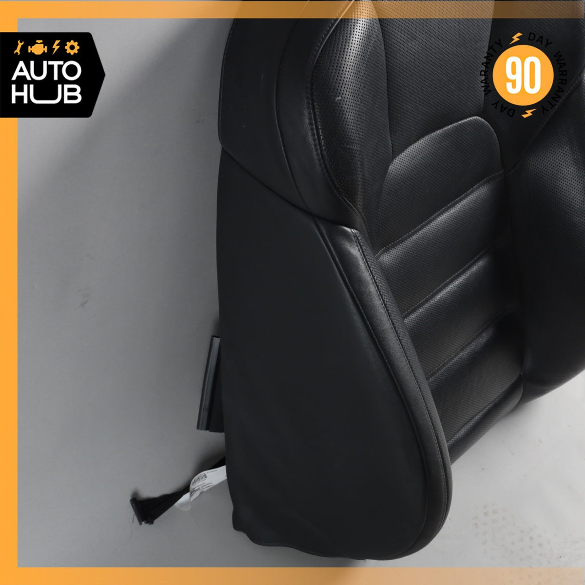 15-18 Porsche Macan 95B Front Left Driver Side Seat Upper Cushion Black OEM 72k - photo 10