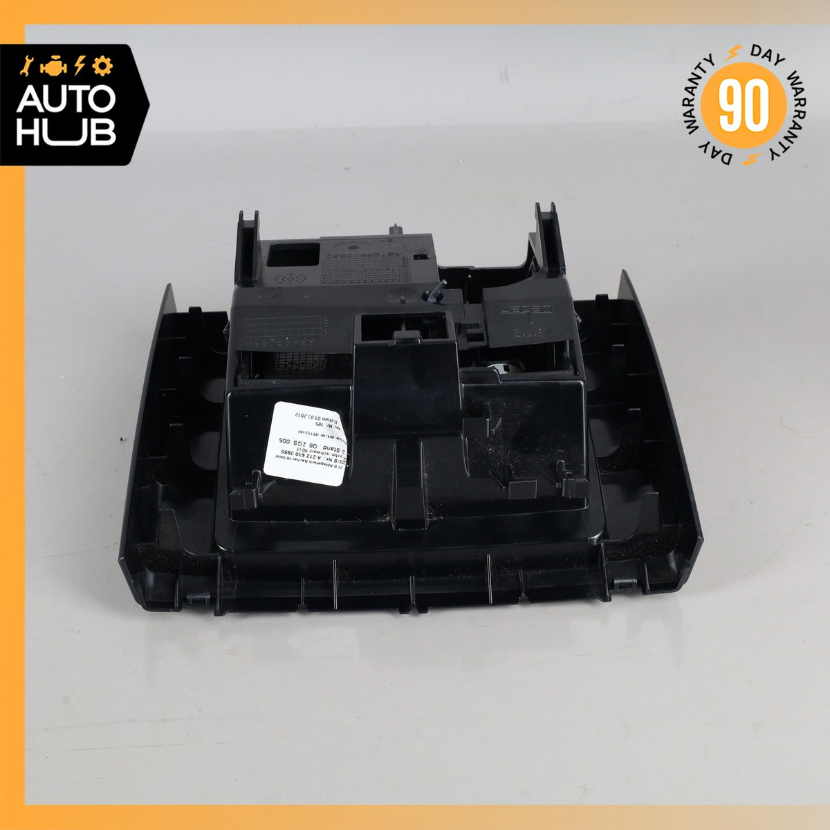 10-16 Mercedes W212 E350 E550 Rear Center Console Ahstray Stowage OEM - photo 11