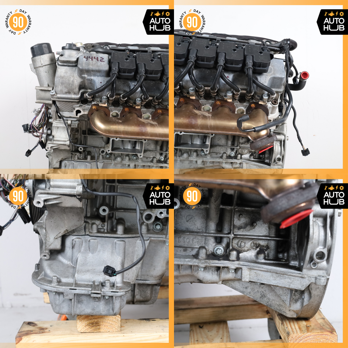 99-06 Mercedes W215 CL500 E500 CLK500 Engine Motor Assembly 5.0 V8 M113 OEM 103k - photo 21