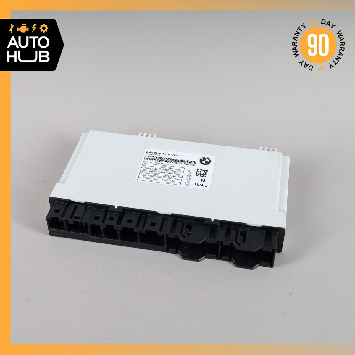 12-18 BMW F15 X5 330e Front Left or Right Seat Control Module OEM - photo 2