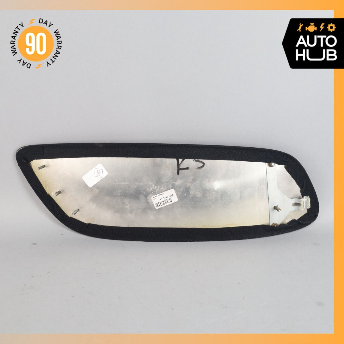 07-11 Bentley Continental GTC Rear Right Side Door Panel Trim Panel Wood OEM - photo 10