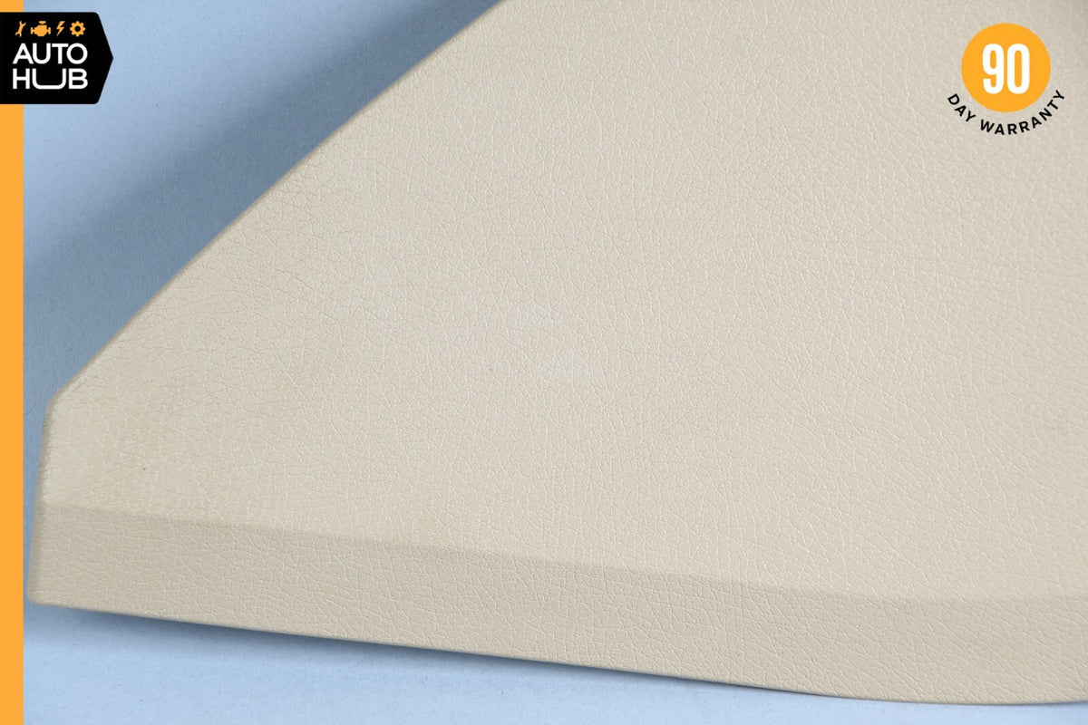06-09 Mercedes W211 E350 E500 Right Side Dashboard Trim Cover Panel Beige OEM - photo 4