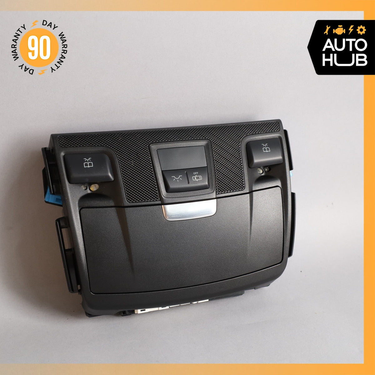 12-20 Mercedes R172 SLK250 SLK350 SLC300 Overhead Dome Light Lamp Black OEM 71k - photo 2