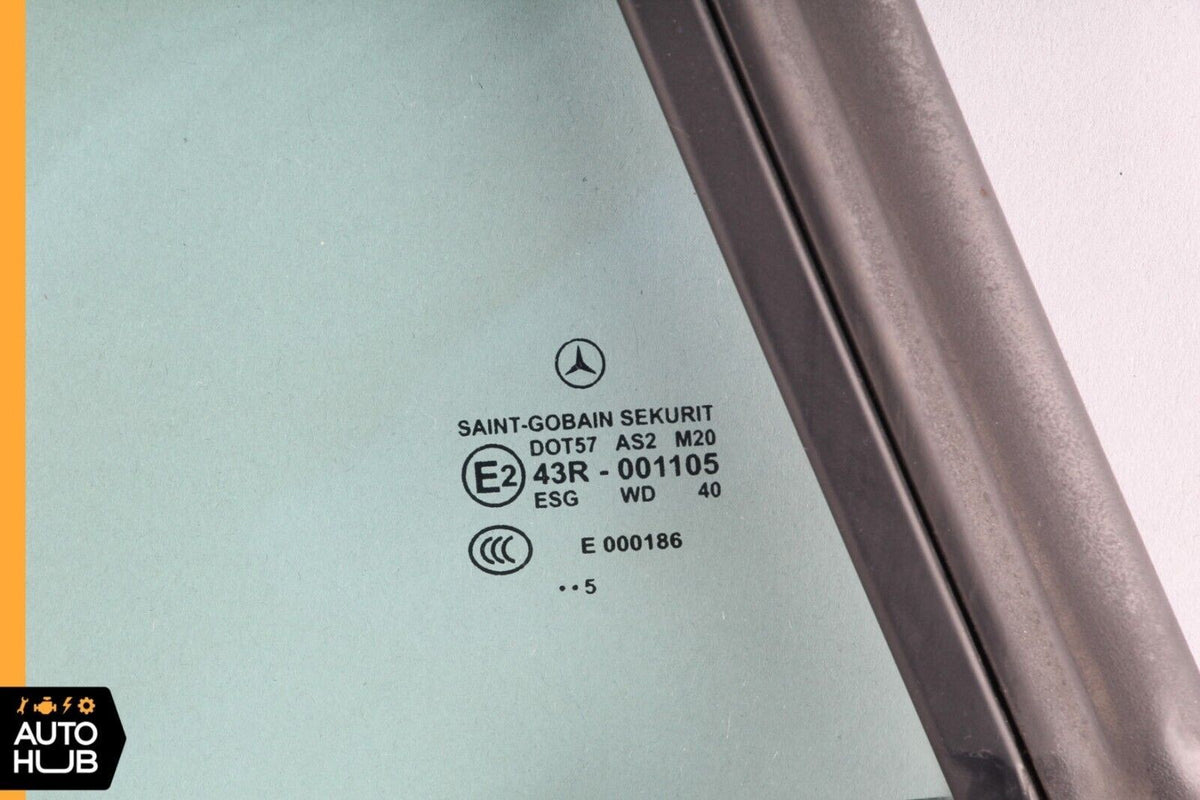 05-11 Mercedes R171 SLK350 SLK300 SLK55 Quarter Window Glass Rear Right Side OEM - photo 6