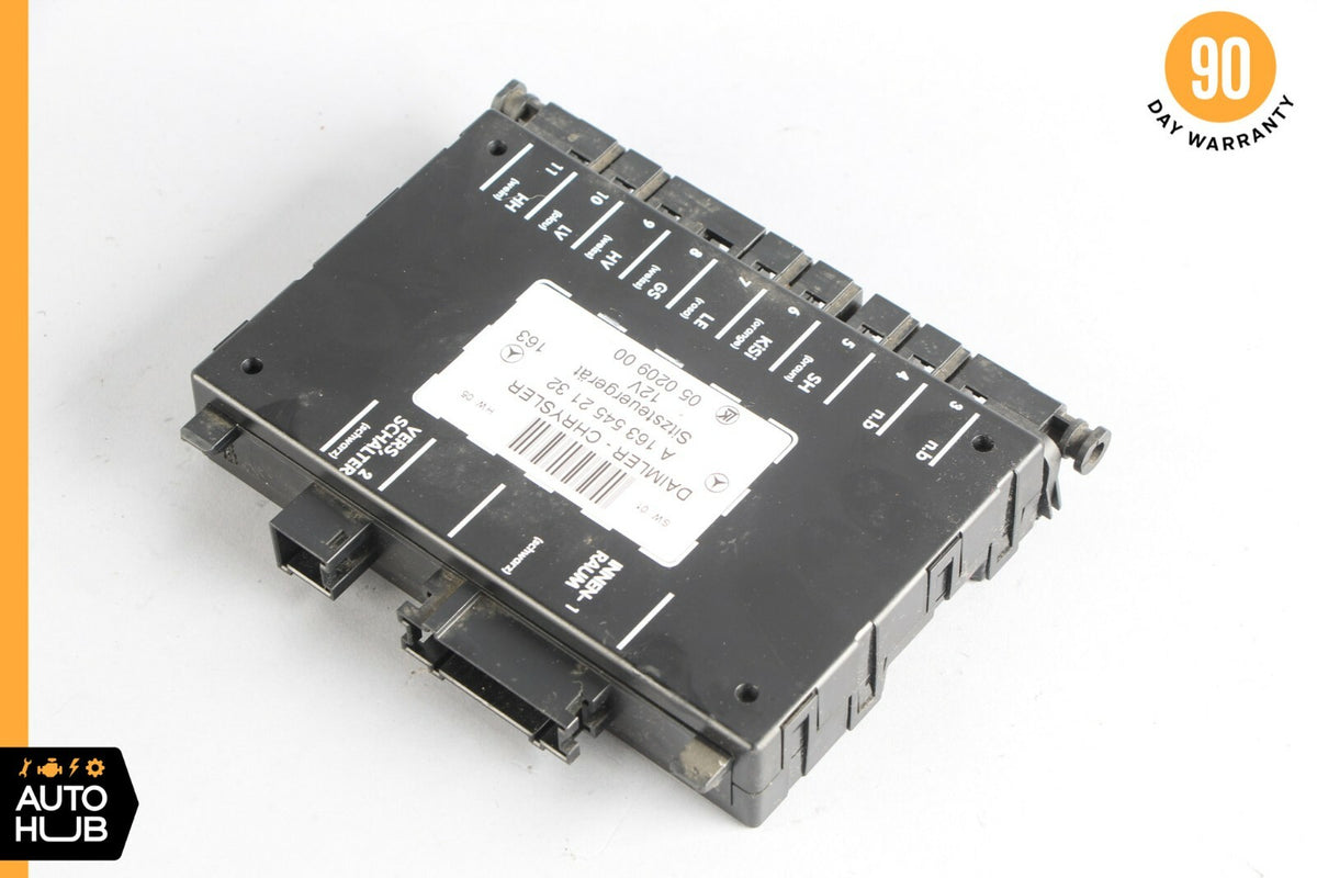 98-05 Mercedes W163 ML320 ML500 Seat Control Module Front Left Or Right OEM - photo 2