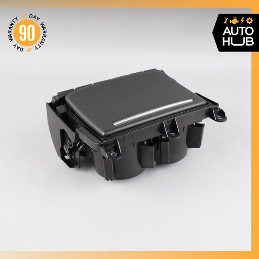 Audi 4G8 A7 S7 Front Center Console Cup Holder Storage Trim Black 4G0862534A OEM - photo 1