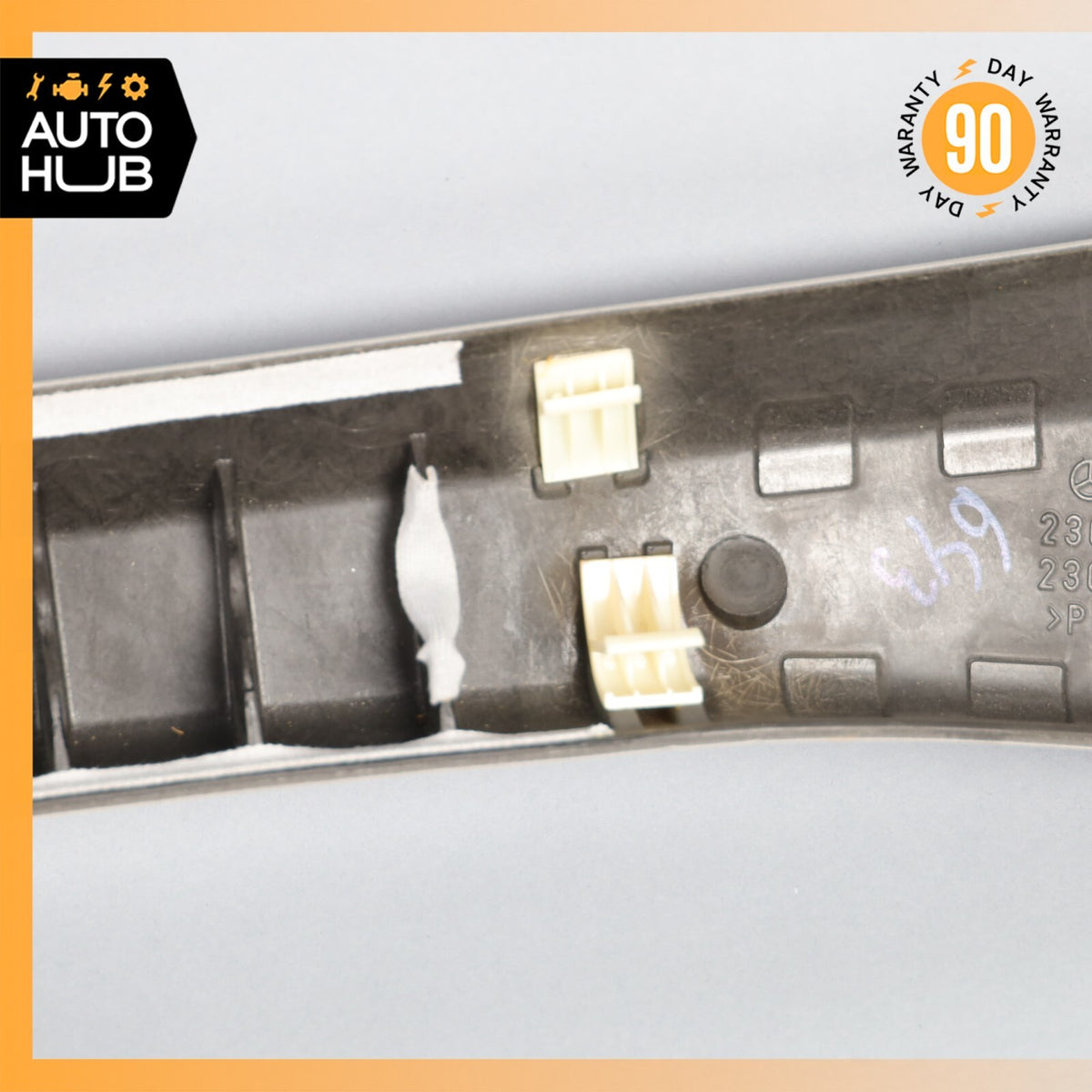 07-12 Mercedes R230 SL550 SL55 Front Right Interior Trim Panel A Pillar OEM - photo 15