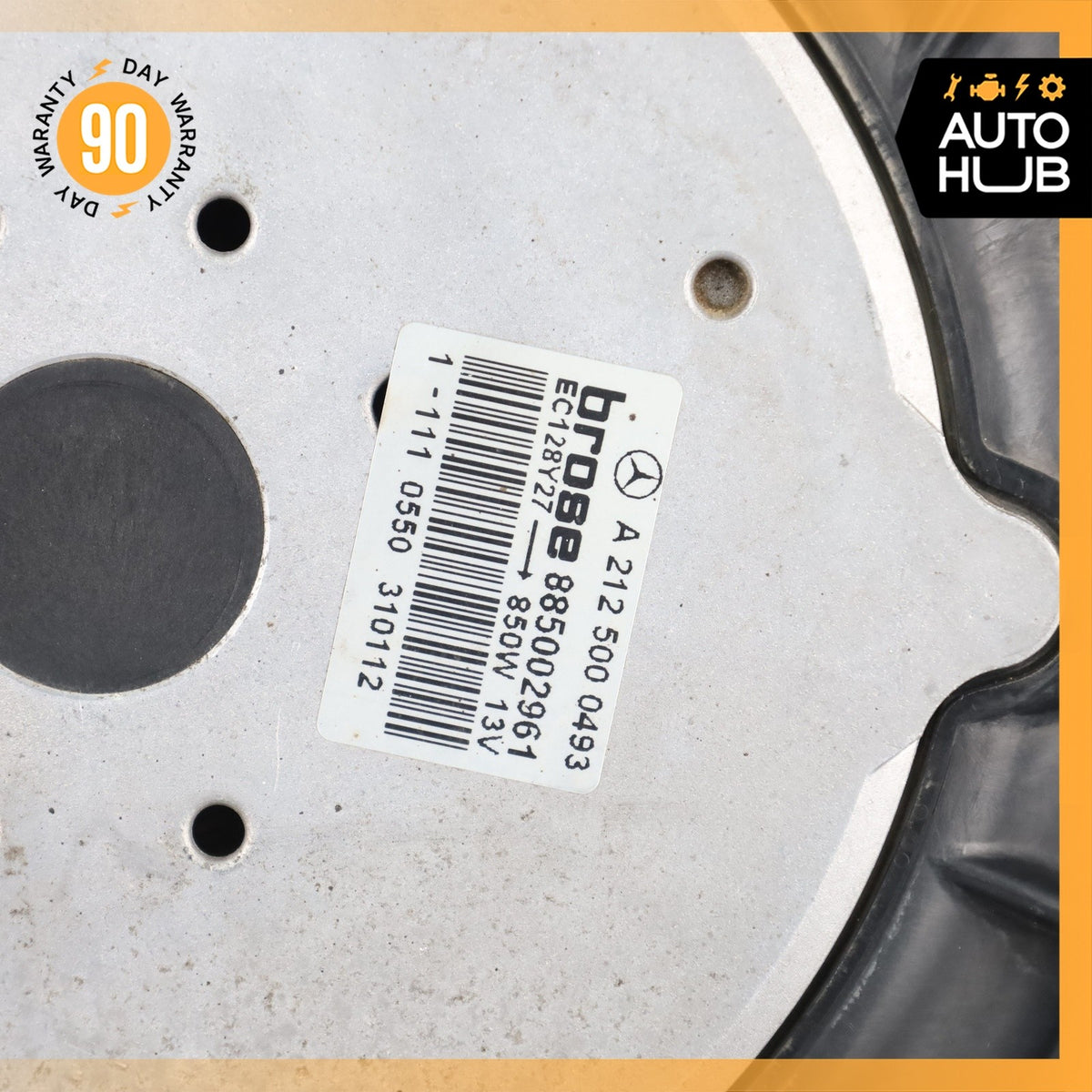 07-13 Mercedes X164 GL350 ML350 Engine Motor Cooling Fan Assembly 1645000093 OEM - photo 19