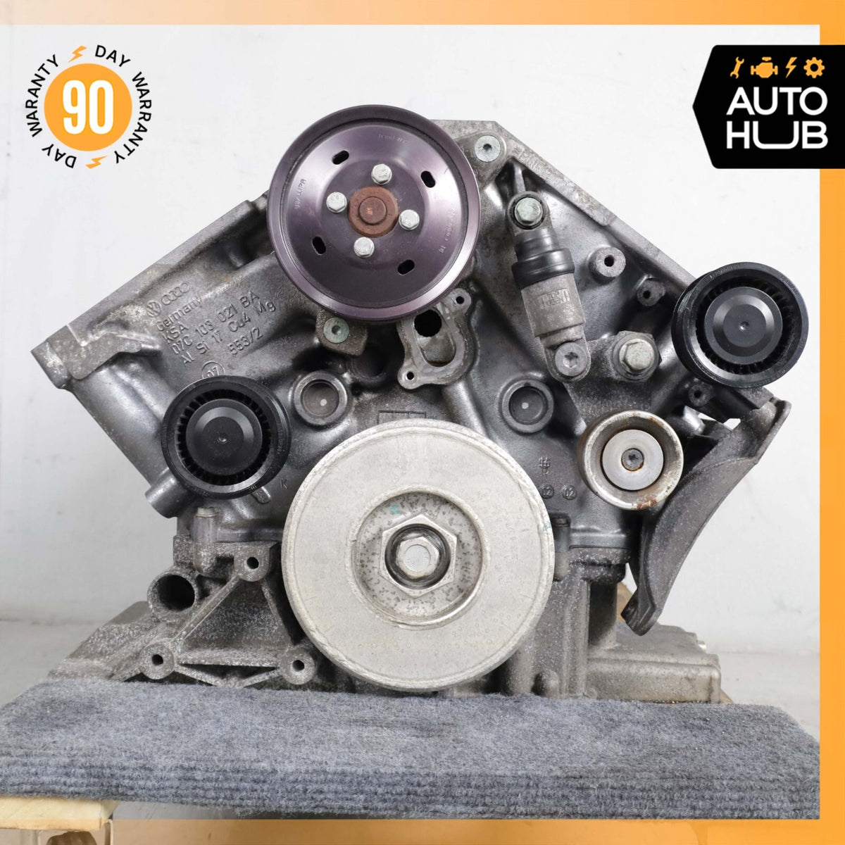 03-13 Bentley Continental GTC Flying Spur 6.0L Engine Motor Block OEM 52k - photo 19
