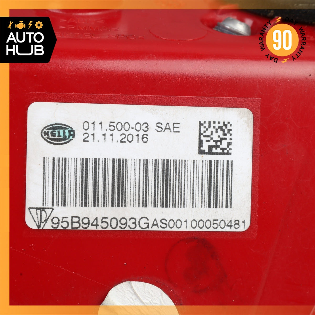 15-18 Porsche Macan 95B Rear Left Driver Side Inner Tail Light Lamp OEM 63k - photo 16