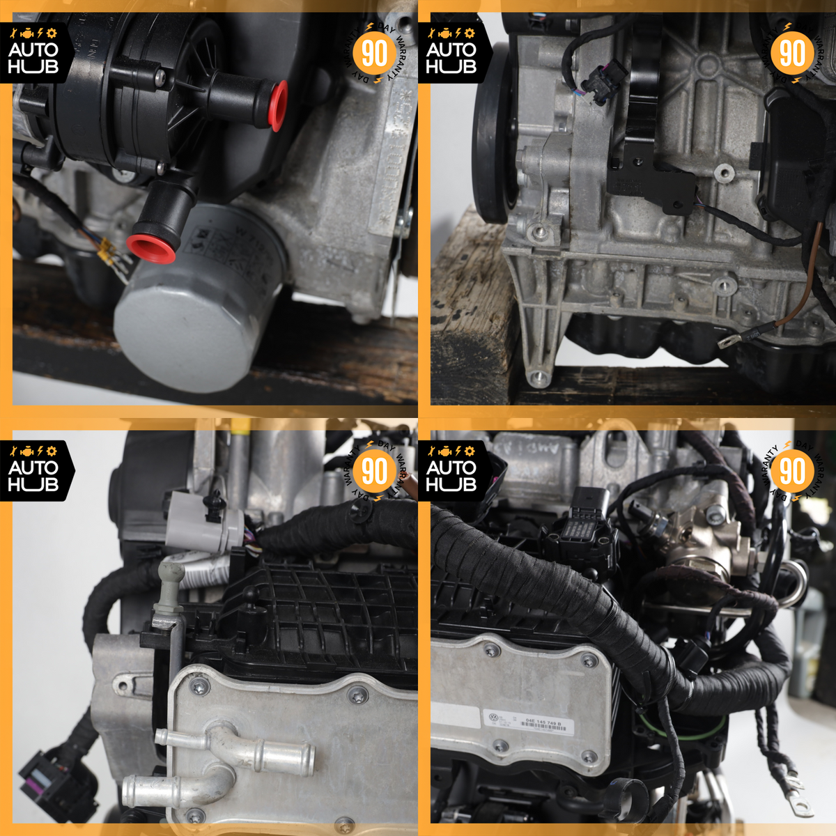 16-18 Audi 8V E-Tron A3 1.4L L4 Engine Motor Assembly CXUA OEM 78k - photo 20