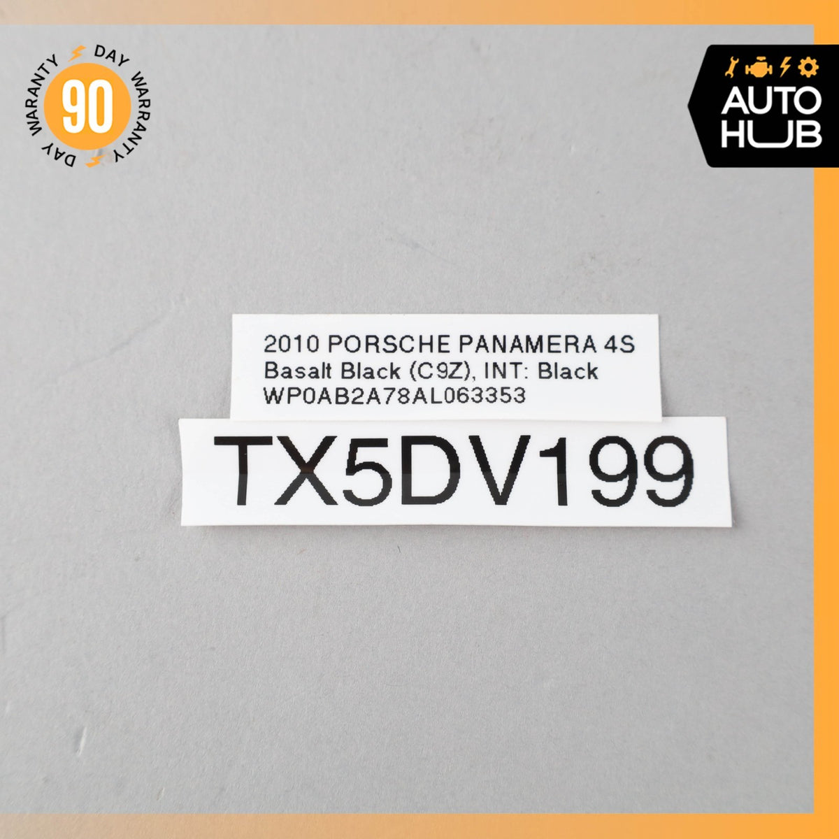 2010 Porsche Panamera 4S 970 Oxygen O2 Sensor Lambda OEM - photo 9