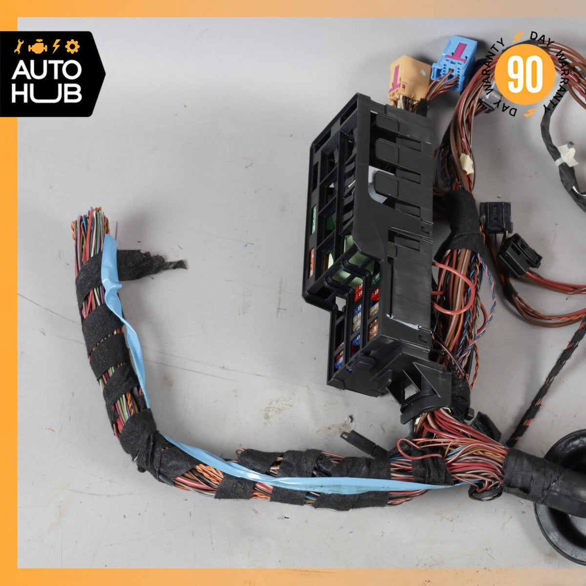 17-19 Porsche 991 911 C4S Rear Right Relay Fuse Box Wiring Harness Cut OEM 24k - photo 18
