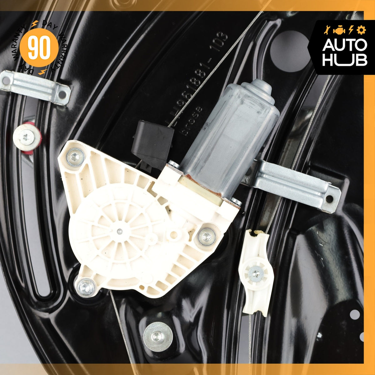 Mercedes W207 E350 E400 Coupe Rear Left Driver Side Window Regulator w/Motor OEM - photo 12