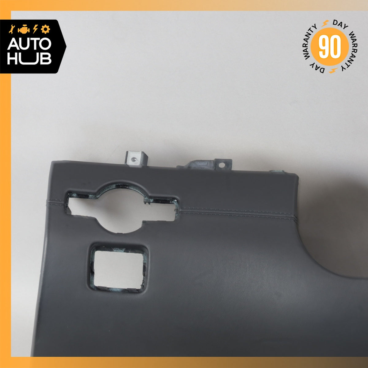 07-13 Mercedes W221 S600 S65 Dashboard Lower Driver Knee Cover Panel Black OEM - photo 6