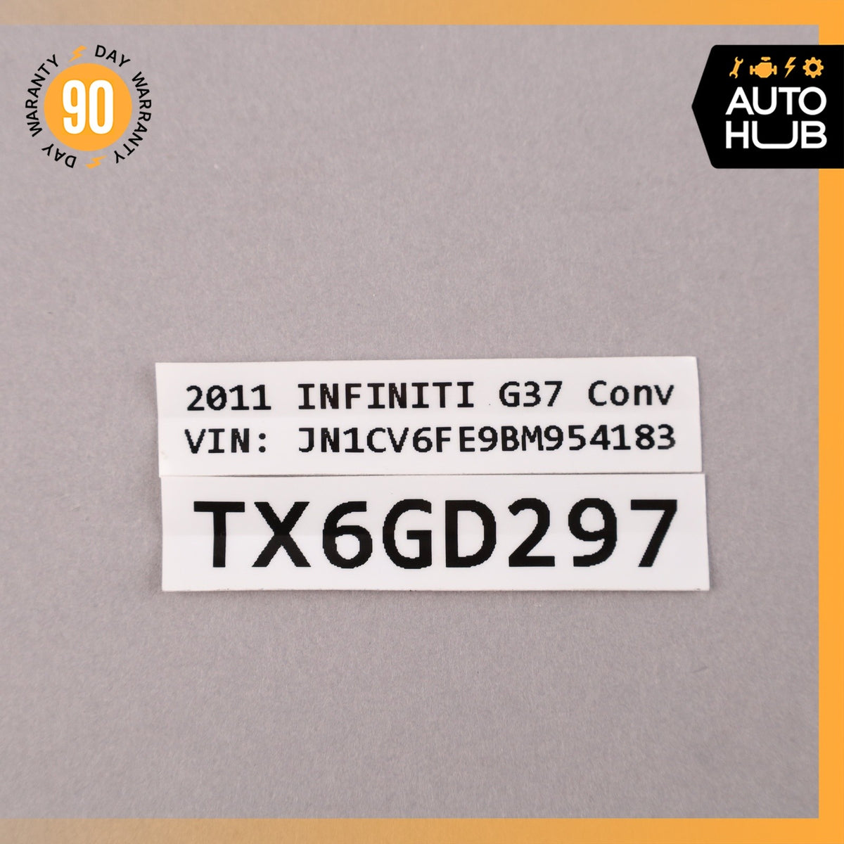 08-13 Infinity G37 Engine Coolant Motor Water Pump OEM 77k - photo 9