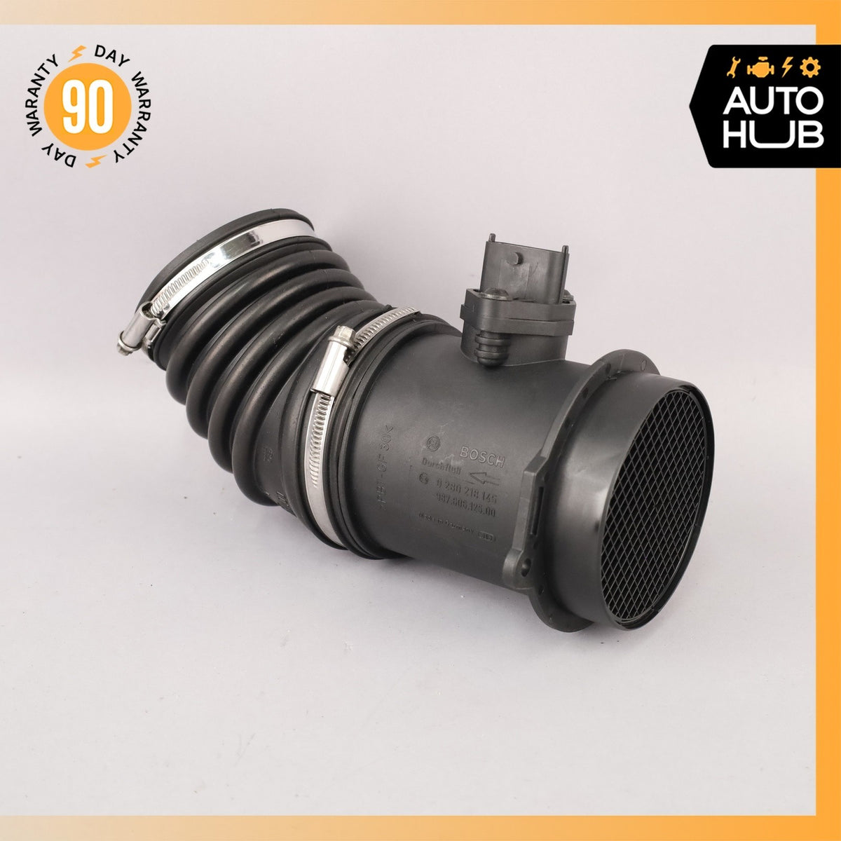 Porsche Boxster 987 Air Intake Mass Air Flow Meter Sensor w/ Duct OEM - photo 2