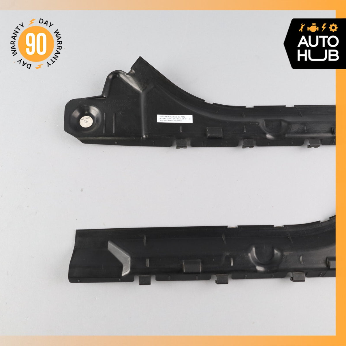 2010 Mercedes W221 S63 AMG Left & Right Side Fender Support Bracket Set OEM - photo 2