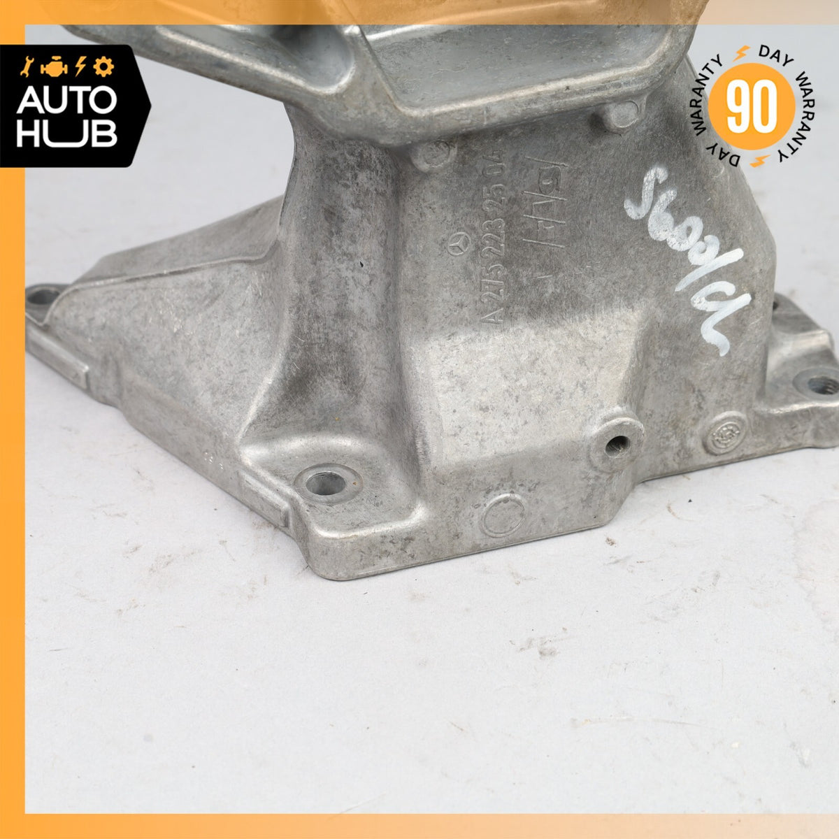 03-14 Mercedes W221 S600 CL600 Engine Motor Left Driver Side Mount Bracket OEM - photo 9