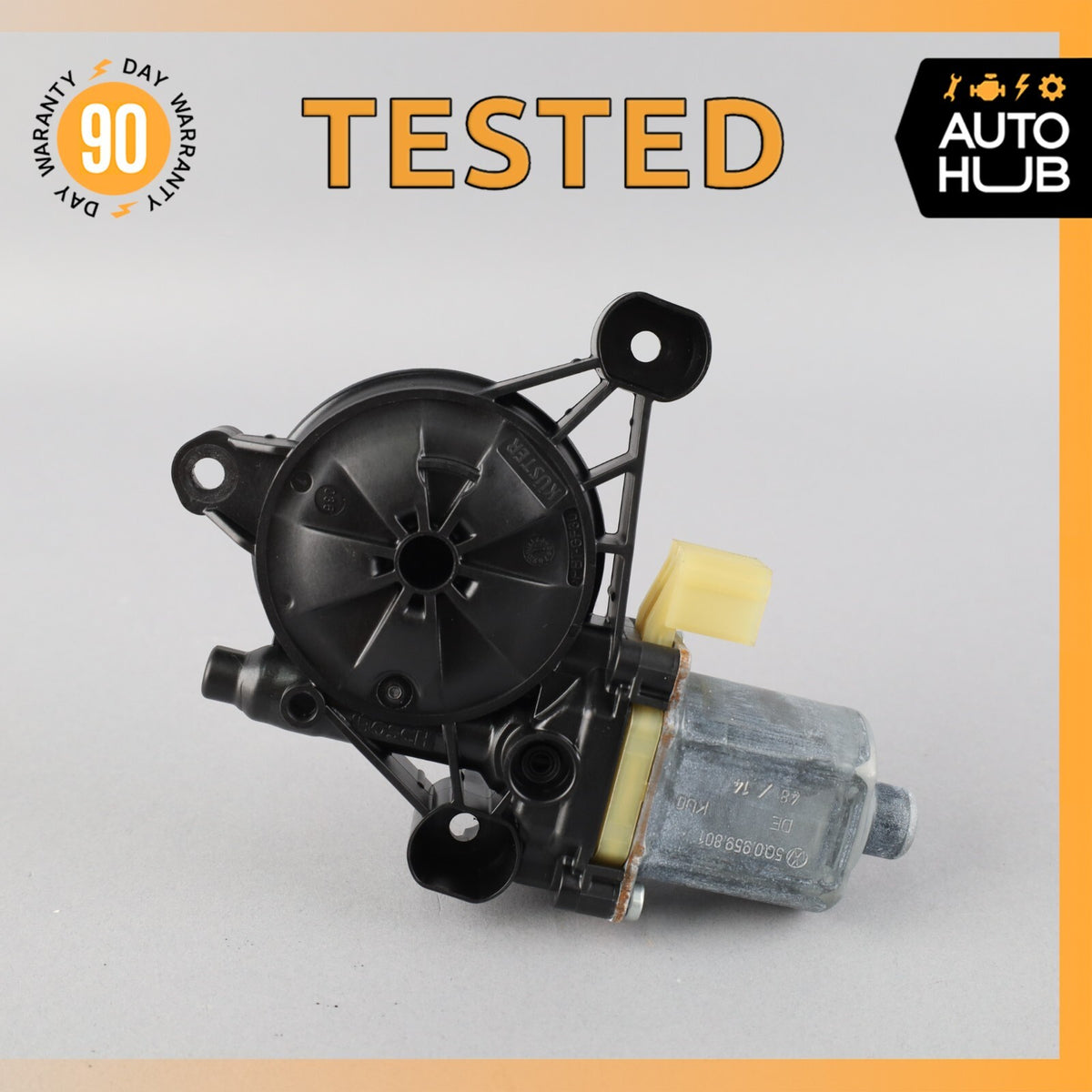 2015 Porsche Macan S 95B Rear Left Driver Side Door Window Regulator Motor OEM - photo 1