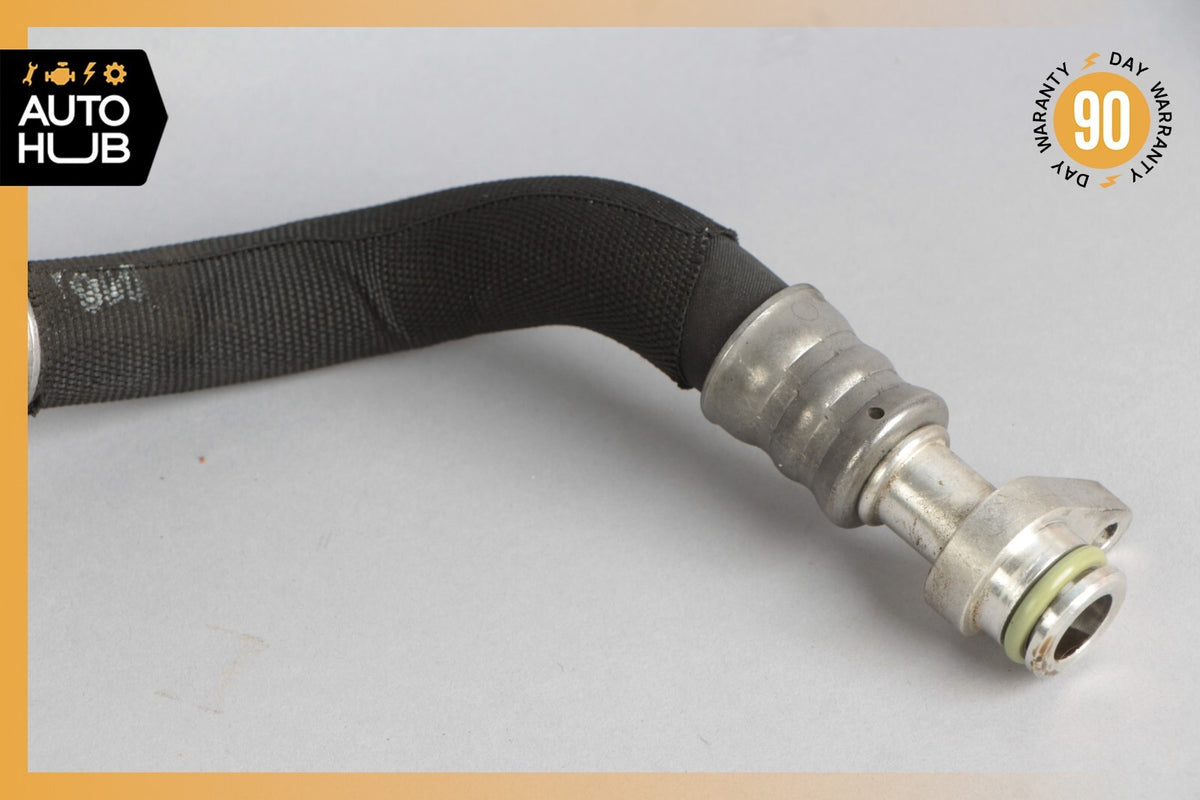 12-18 Mercedes W212 E550 CLS550 Engine Oil Cooler Hose Line Pipe Right OEM - photo 2