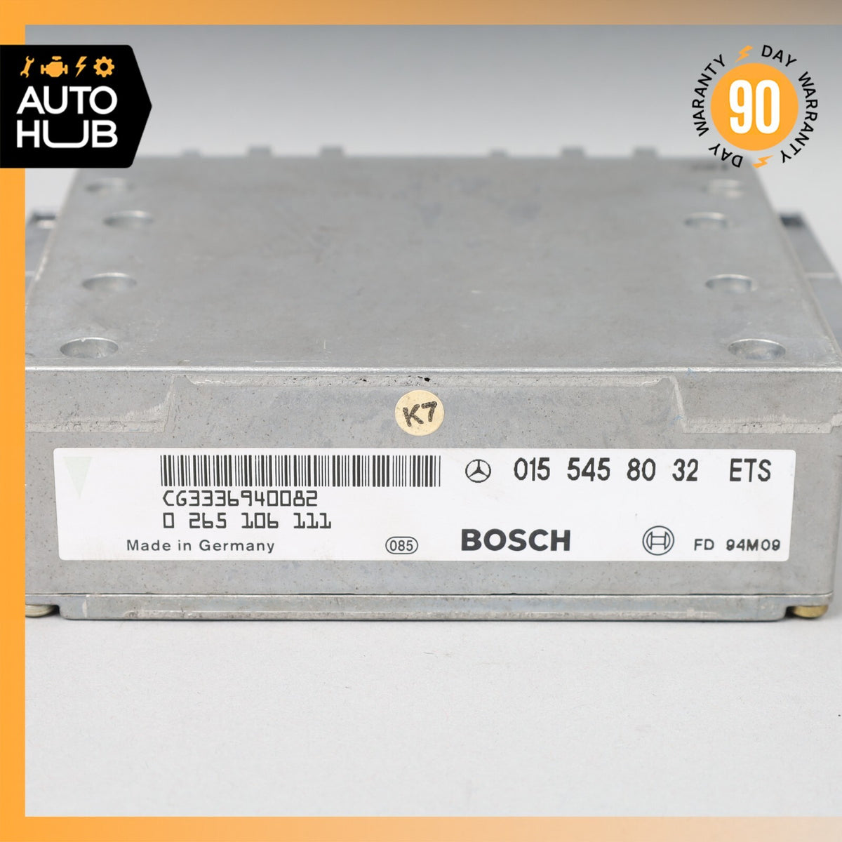 94-95 Mercedes R129 SL320 ETS ABS Traction Control Module 0155458032 OEM - photo 8