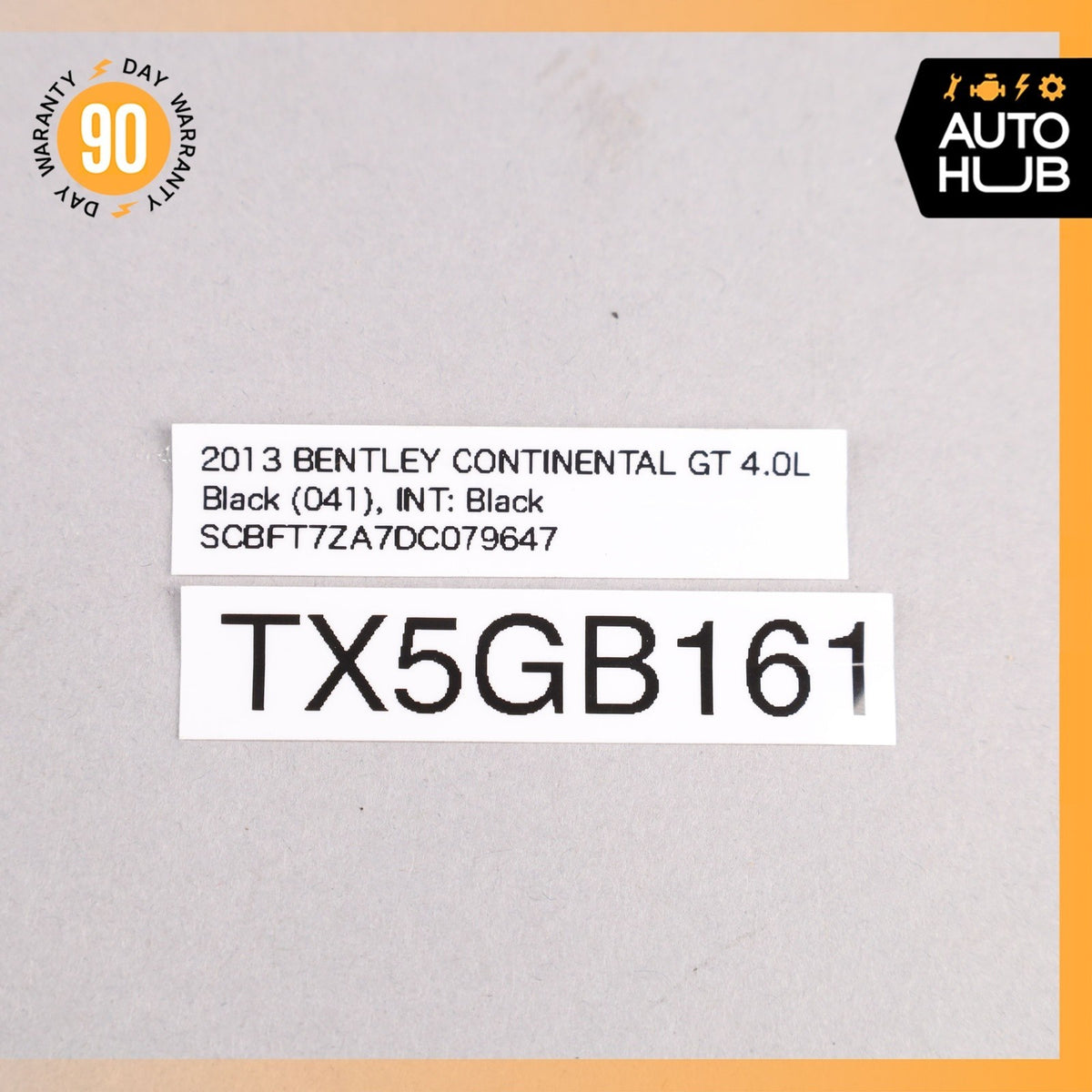 12-17 Bentley Continental GT Rear Left Interior Door Seatbelt Guide Cover OEM - photo 10