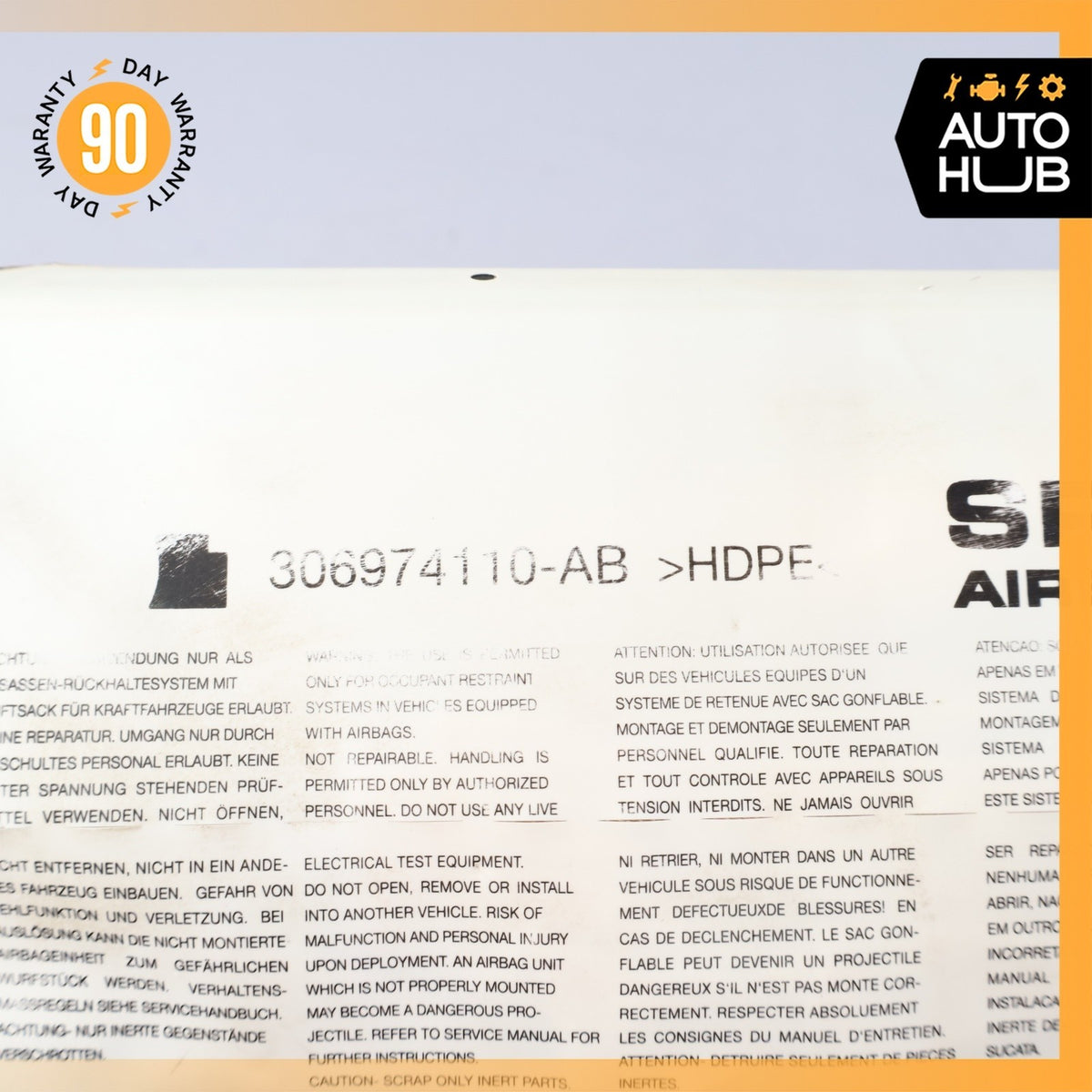 14-20 Mercedes R231 SL400 SL550 Passenger Dash Airbag Air Bag 2318600602 OEM - photo 11