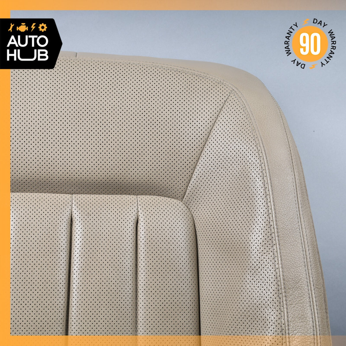 12-14 Mercedes W218 CLS550 Top Upper Seat Cushion Front Left Side Beige OEM - photo 7