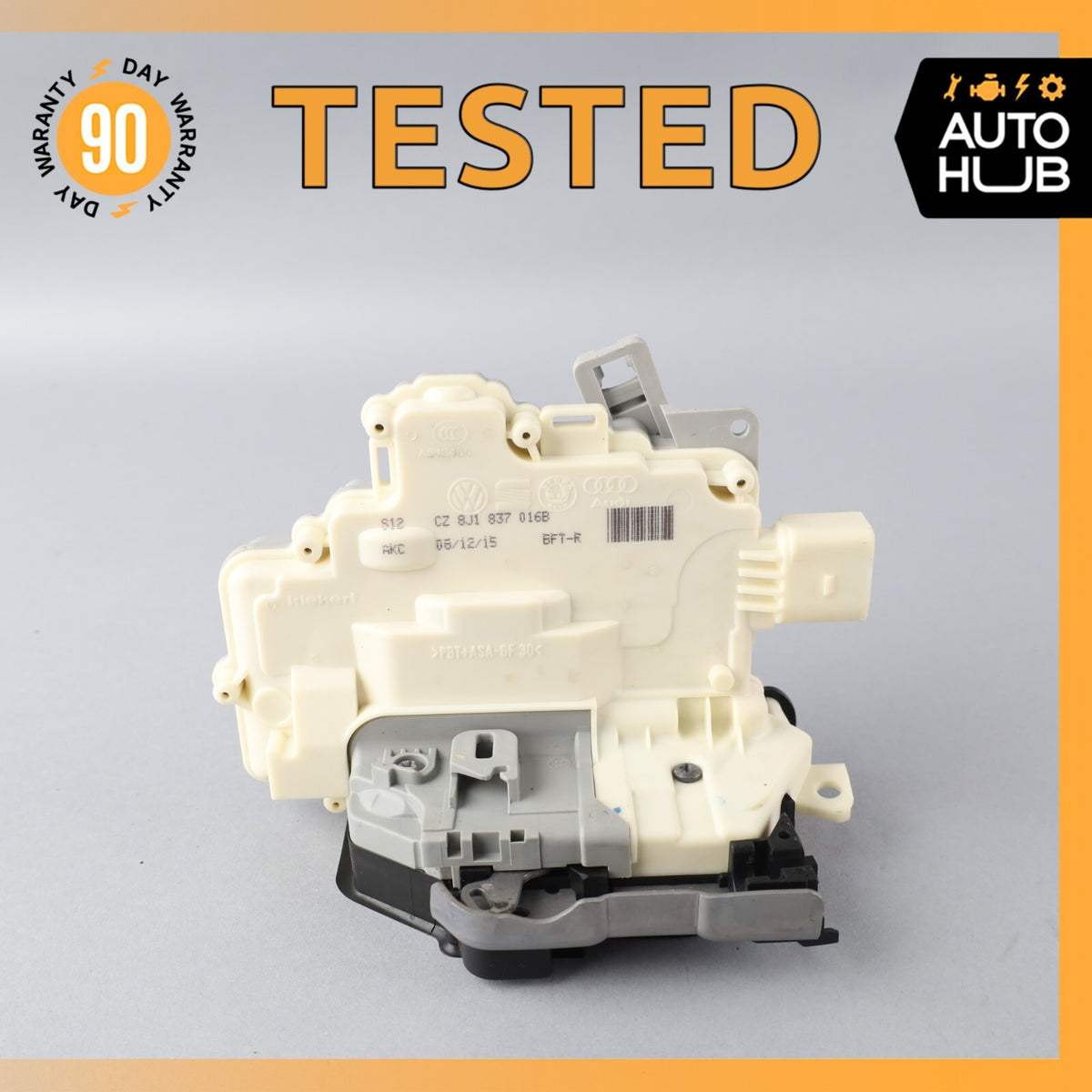 11-18 Porsche Cayenne 958 Front Right Side Door Lock Latch Actuator OEM - photo 1