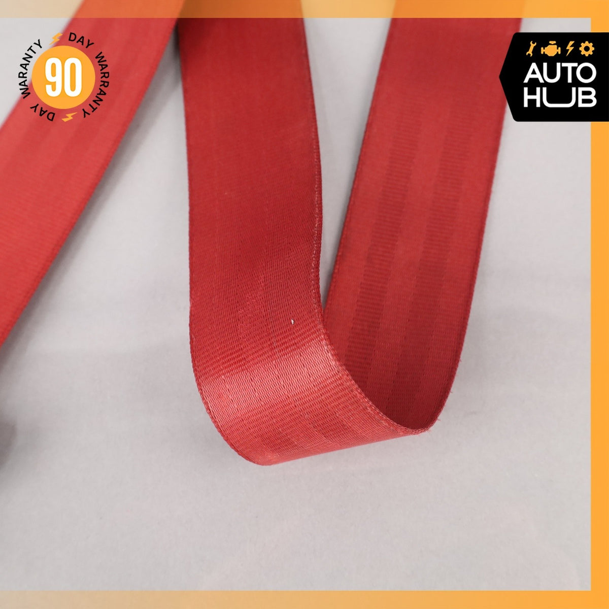 14-24 Jaguar X152 F-Type Front Left Driver Side Seatbelt Retractor Red OEM - photo 4