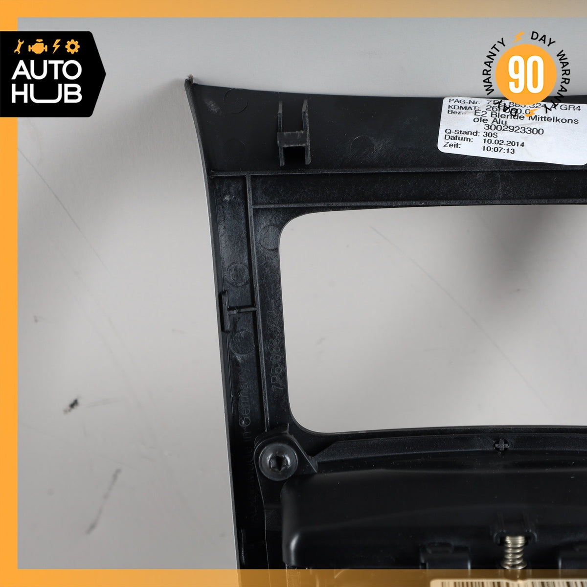 Porsche Cayenne 958 Center Console Shifter Ashtray Trim Bezel 7P5863324A OEM - photo 13
