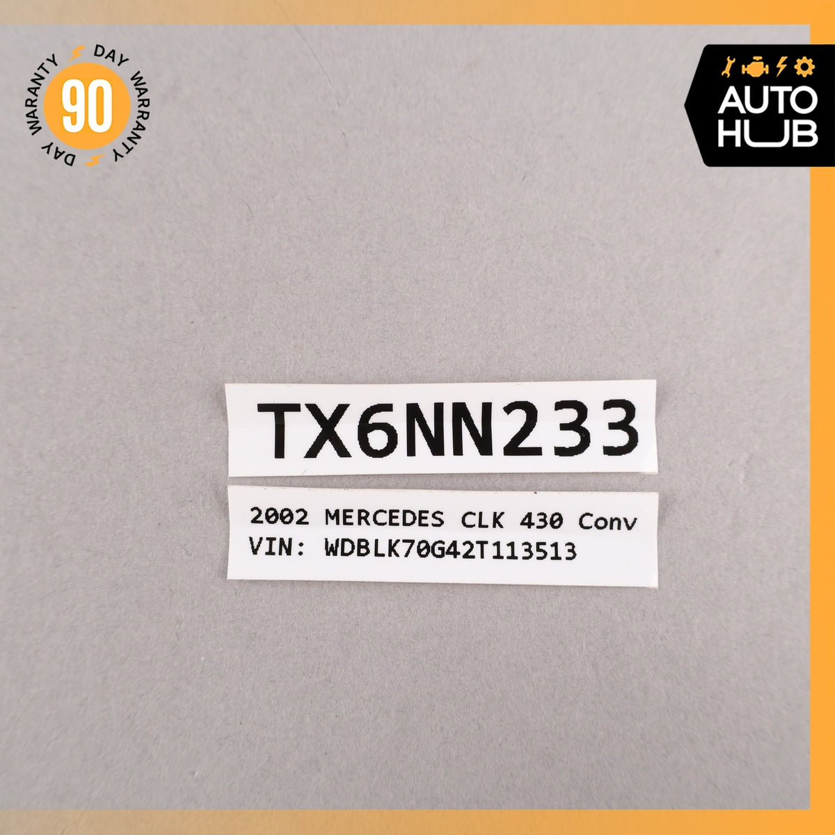 01-03 Mercedes W208 CLK430 ABS Anti Lock Brake System Control Module OEM - photo 10