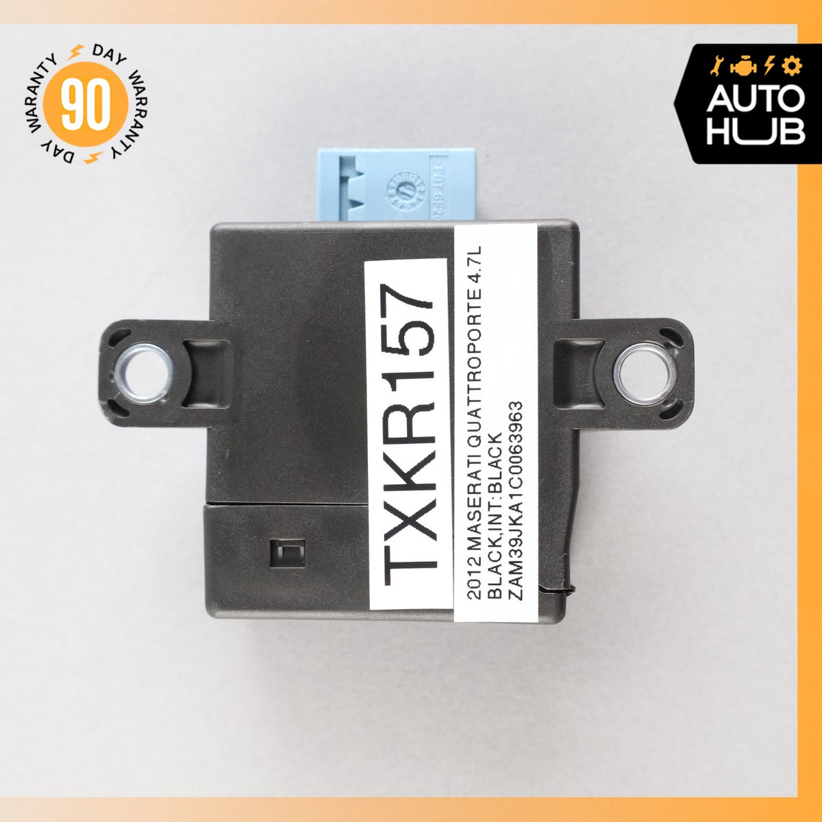 03-13 Maserati Quattroporte Power Steering Chassis Control Module Unit OEM 68k - photo 9