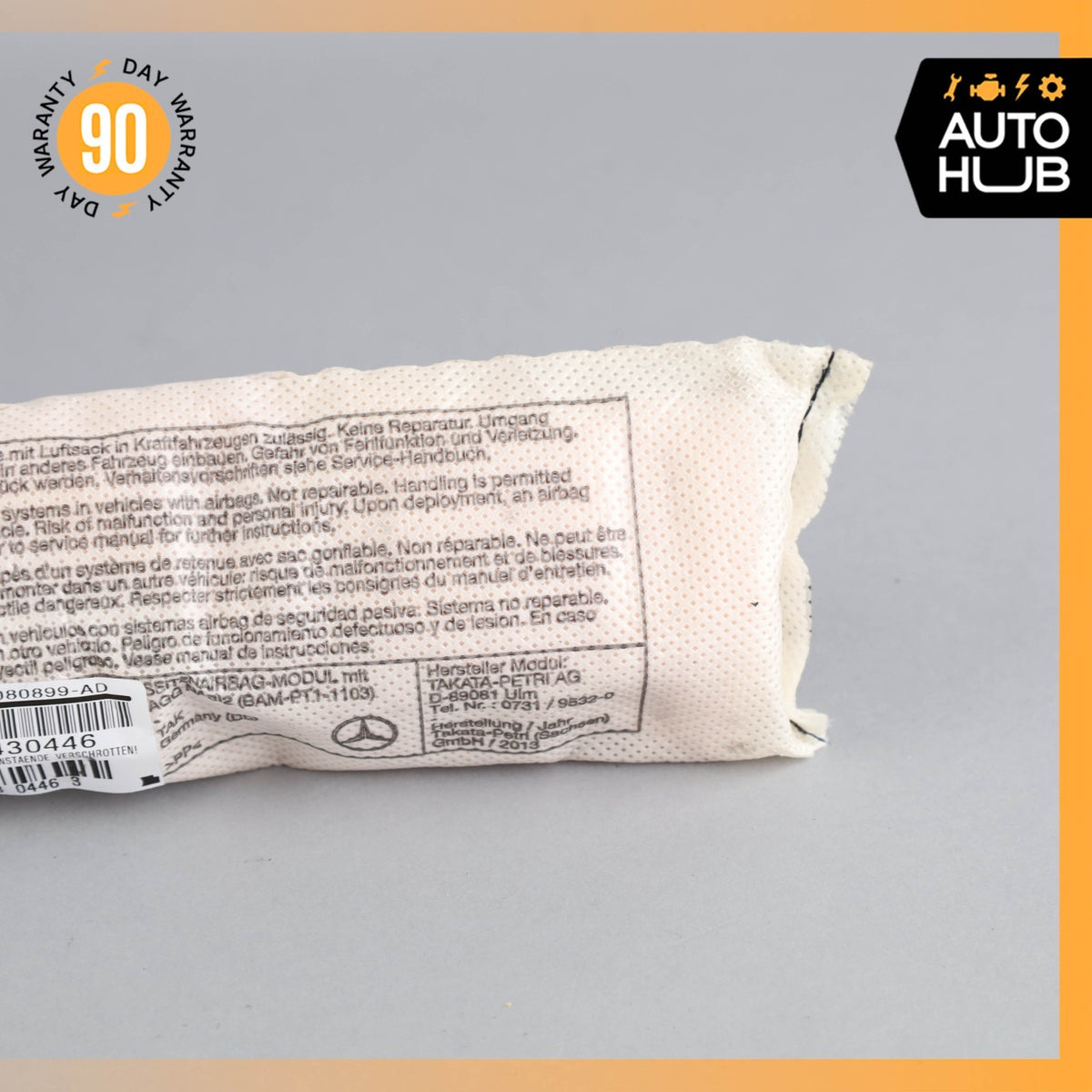 Mercedes W207 E350 E550 C250 Front Left Driver Side Seat Airbag Air Bag OEM 81k - photo 5