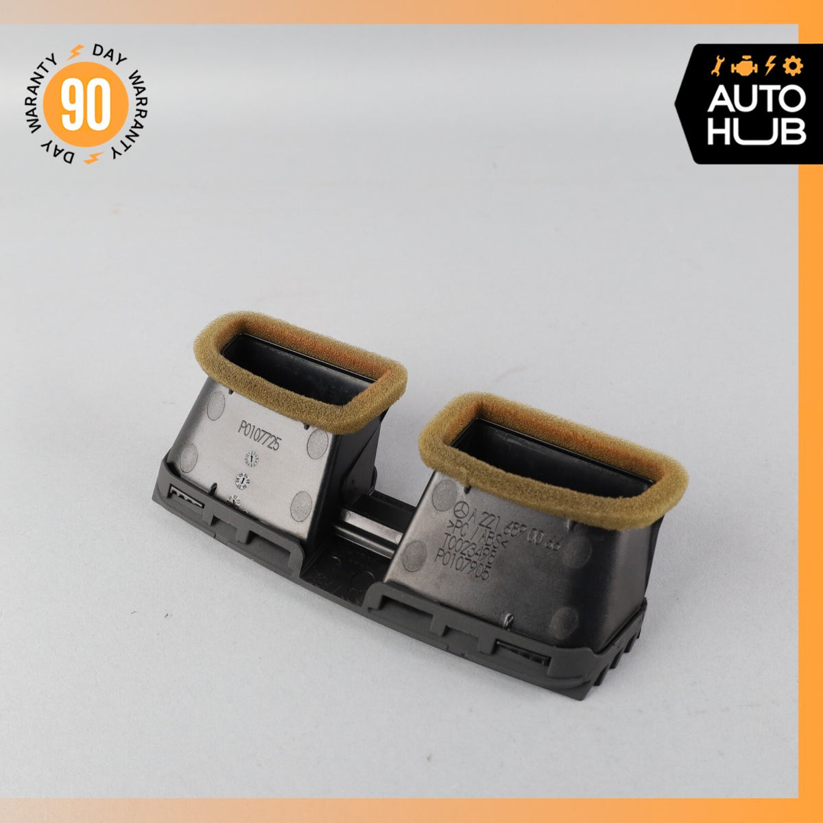 07-14 Mercedes W216 CL600 S550 S400 Center Dash AC A/C Air Vent 2216890066 OEM - photo 8