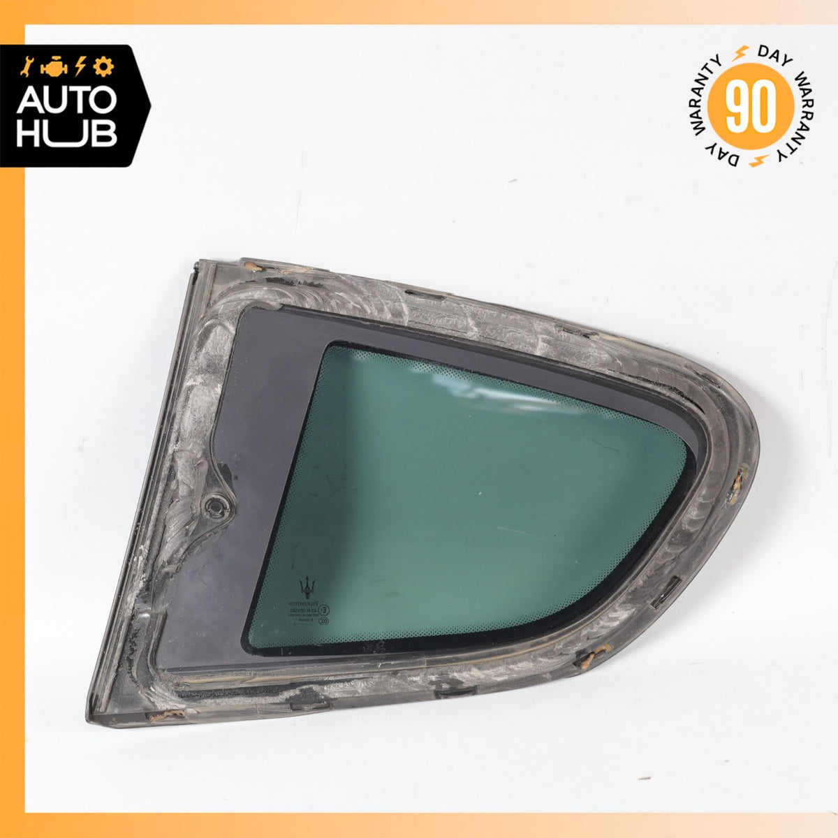 Maserati GranTurismo M145 Coupe Rear Right Side Quarter Window Glass OEM - photo 8