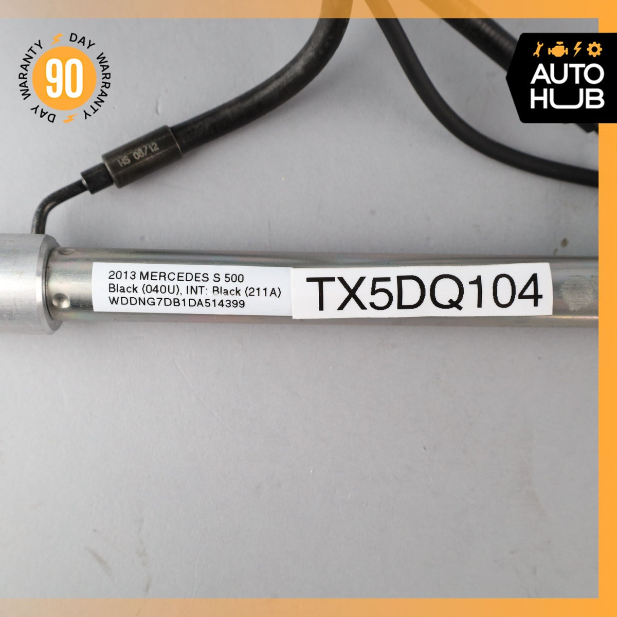 07-14 Mercedes W221 S550 CL550 Trunk Lid Pull Down Hydraulic Cylinder OEM 69k - photo 12