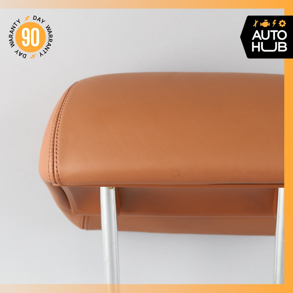 Bentley Continental Flying Spur Seat Headrest Rear Right or Left Side Brown OEM - photo 7