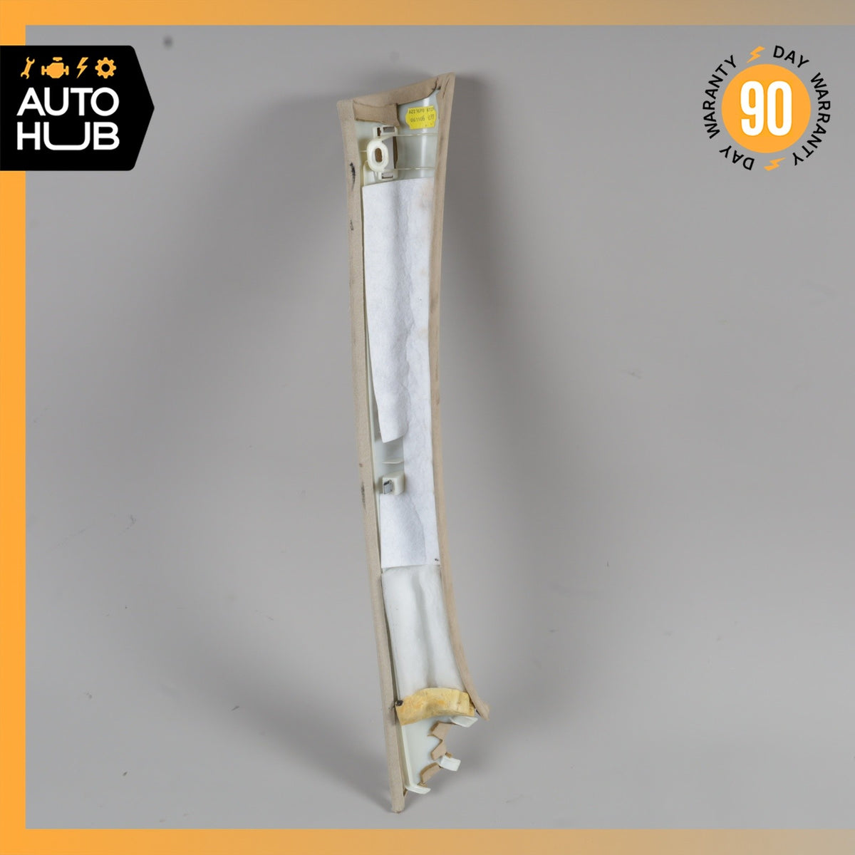 07-13 Mercedes W221 S600 S550 Front Left Side A Pillar Trim Panel Suede OEM - photo 6