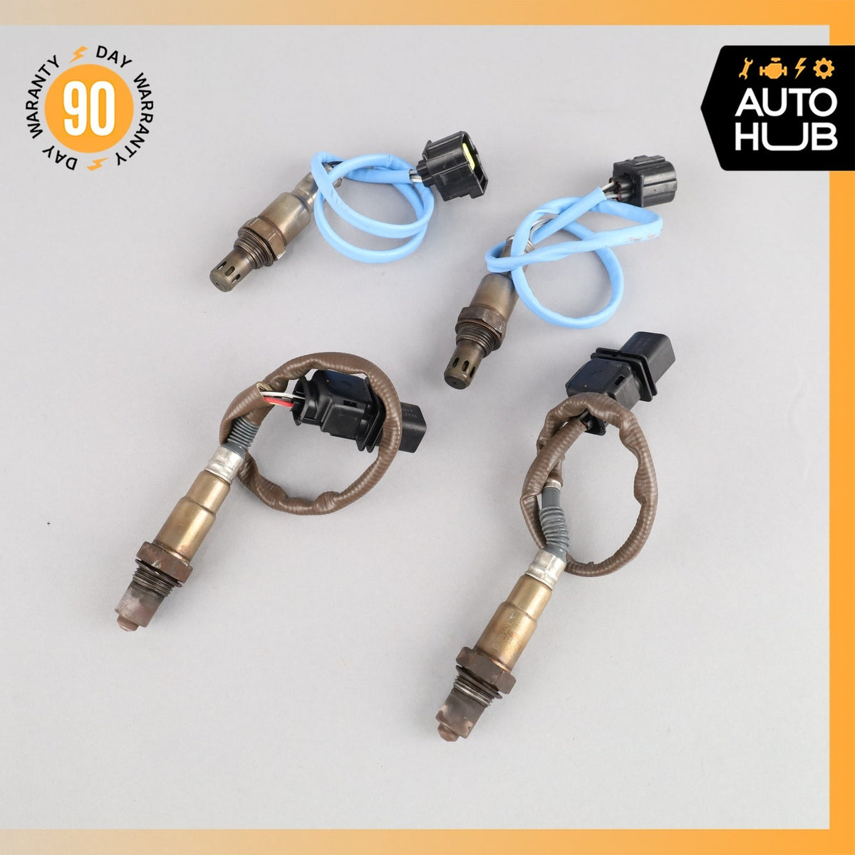 Mercedes W213 E43 AMG Front & Rear Oxygen Sensor Lambda Set of 4 OEM - photo 2