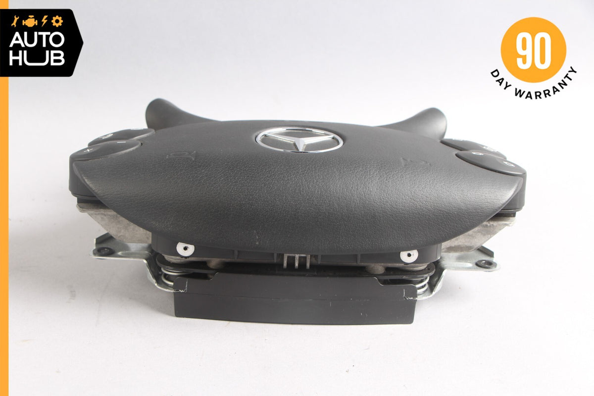 Mercedes R230 SL500 SL55 AMG CLK500 E350 Steering Wheel Airbag Air Bag Black OEM - photo 7