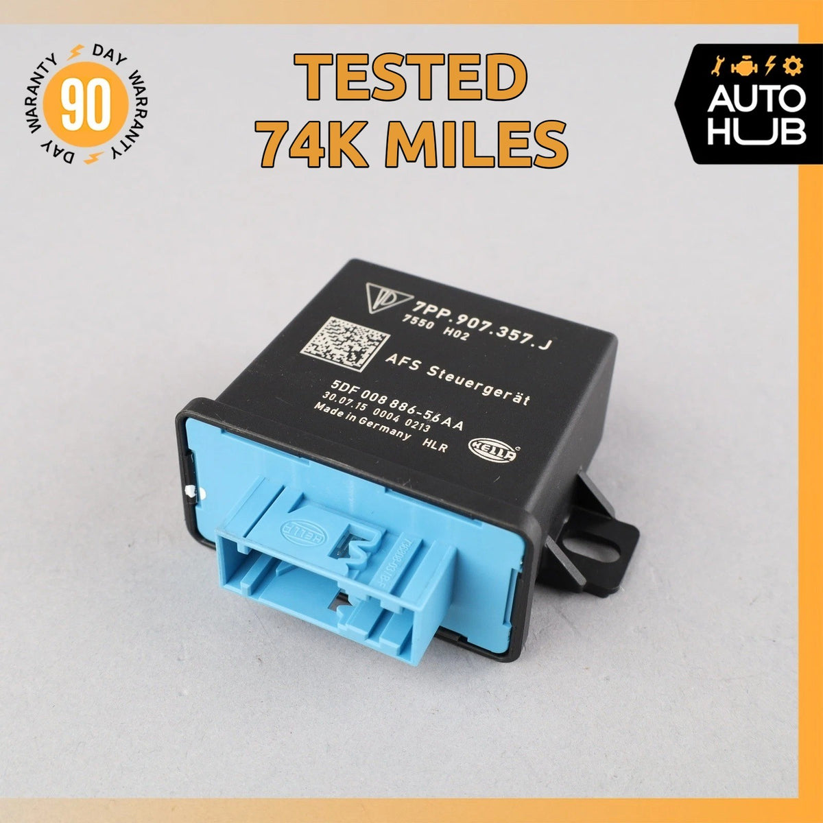 Porsche Macan 95B S Headlight Control Module 7PP907357J OEM 74k - photo 1