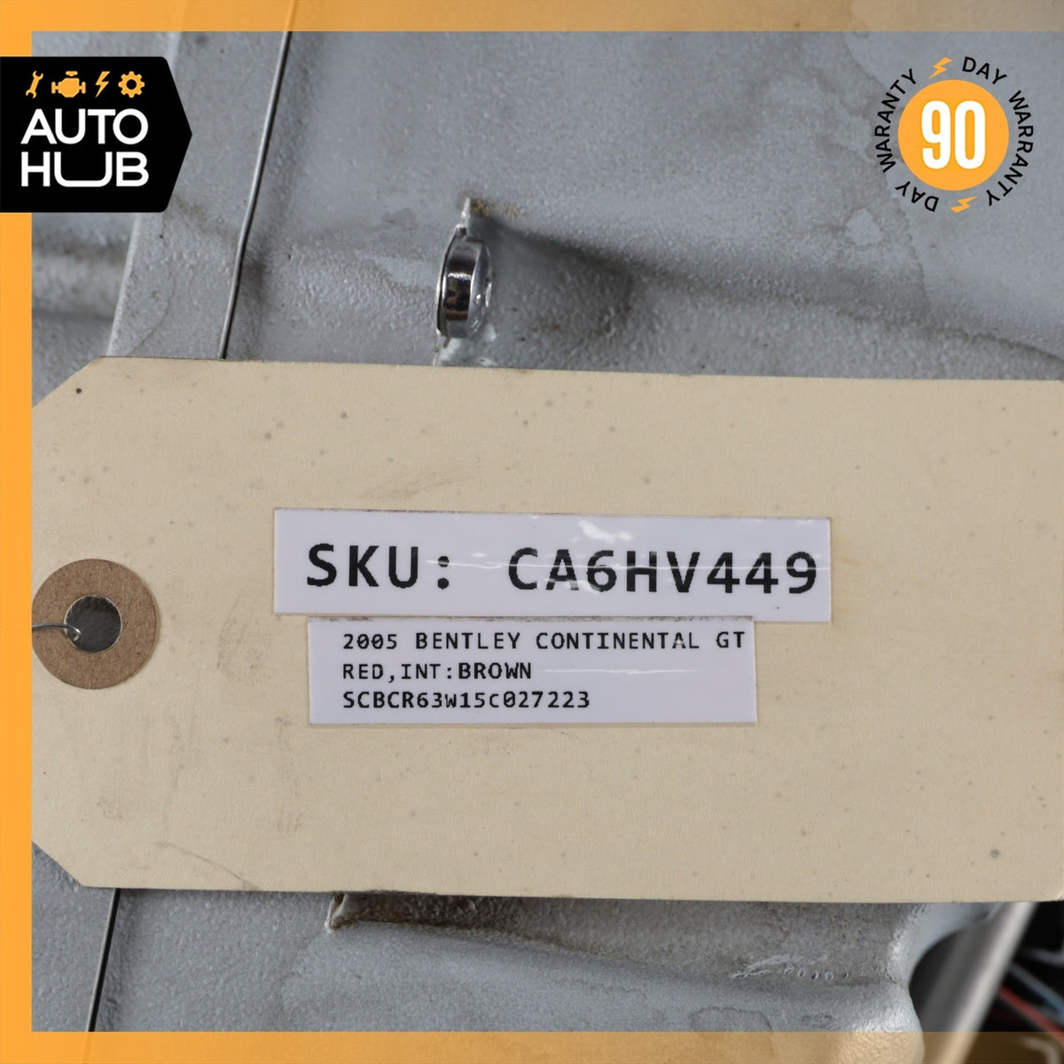 03-13 Bentley Continental GT GTC 6.0L W12 Engine Motor Assembly OEM 87k - photo 23
