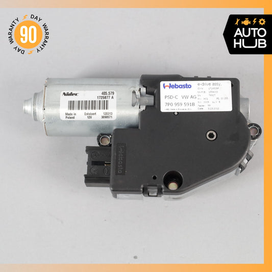 Porsche Cayenne 958 Rear Roof Sun Shade Screen Roller Blind Motor 7P0959591B OEM - photo 1