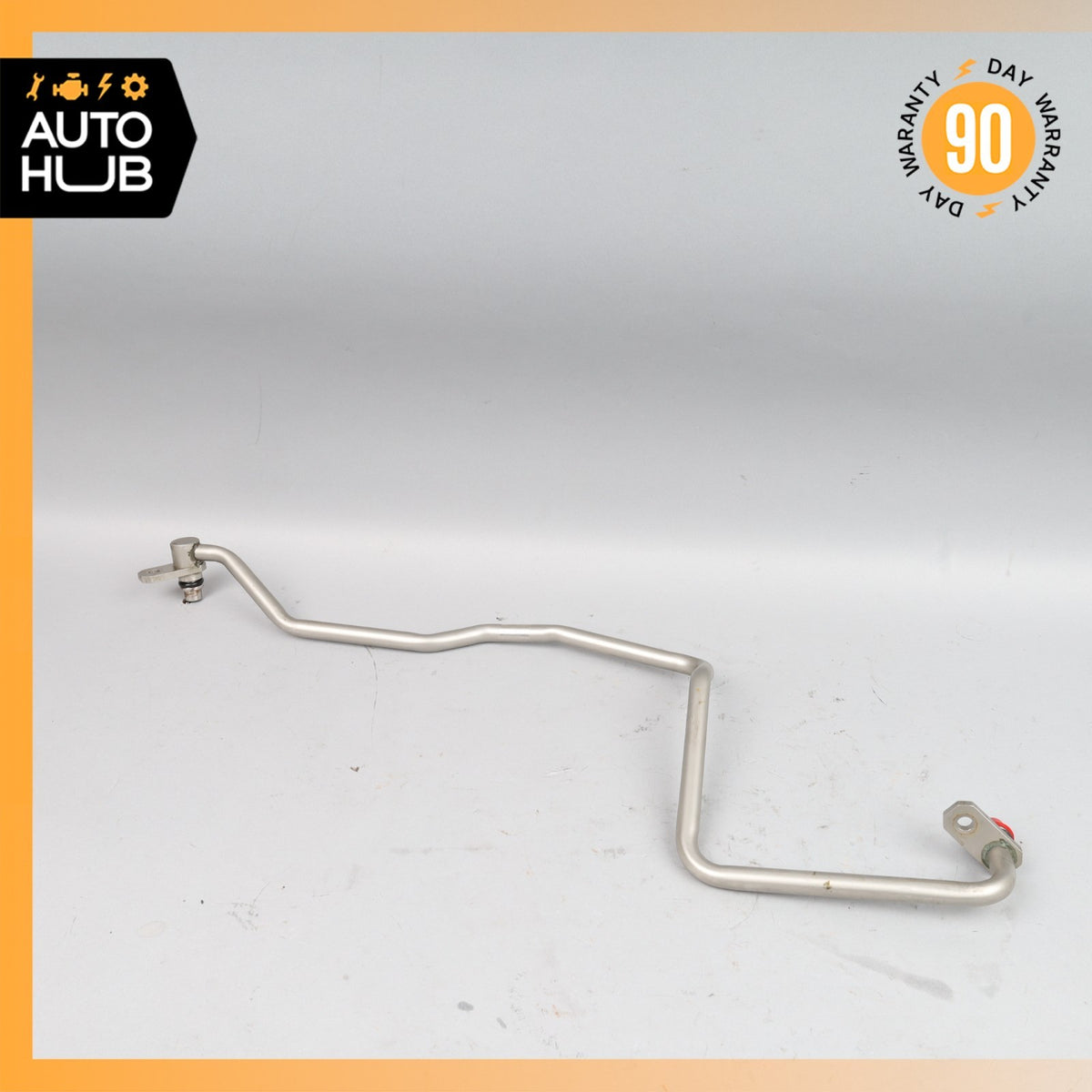 03-13 Bentley Continental GT GTC Upper Front Diff Oil Cooler Line 3W0317812 OEM - photo 6